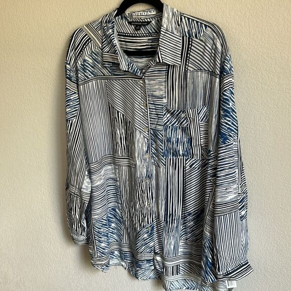 Zac & Rachel buttons down shirt NWT Sz 1x - Picture 1 of 9